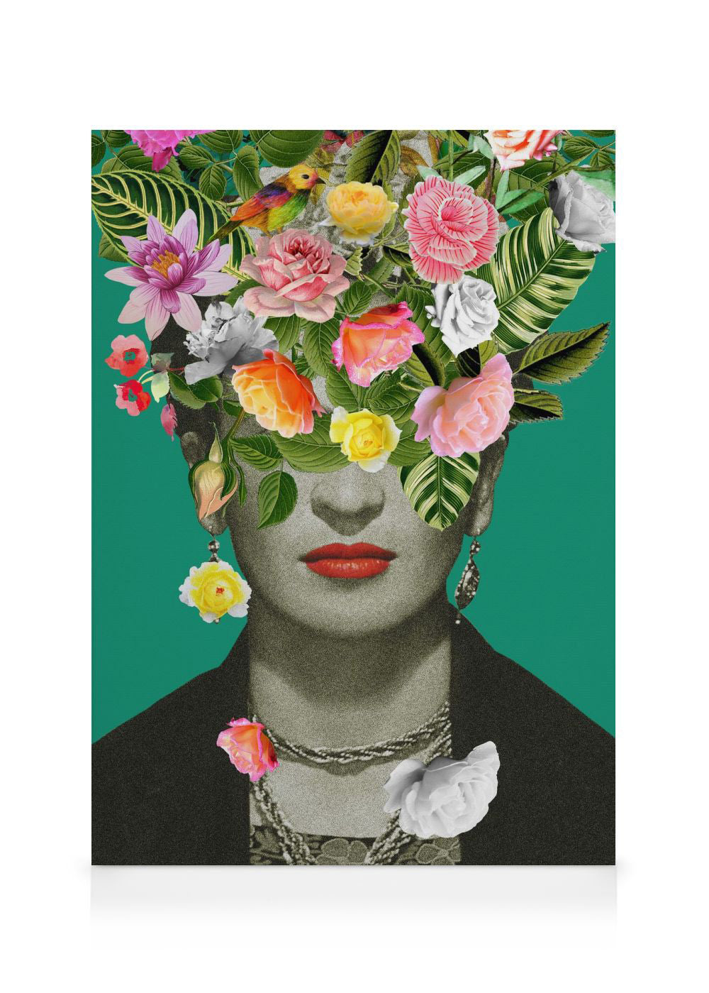 Frida Floral 1 Canvas print