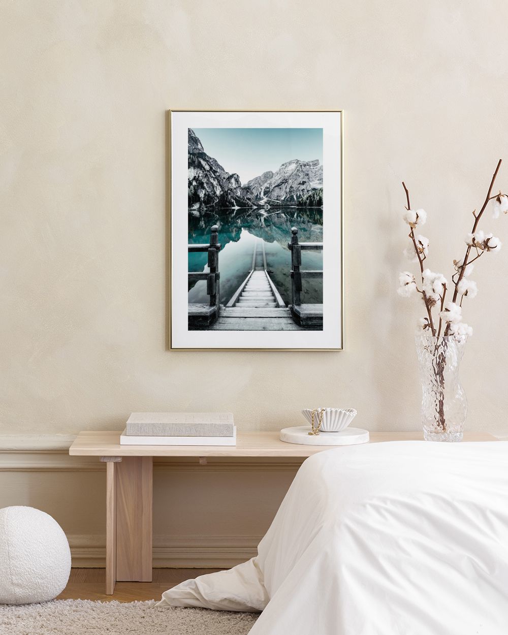 Braies Lake Print
