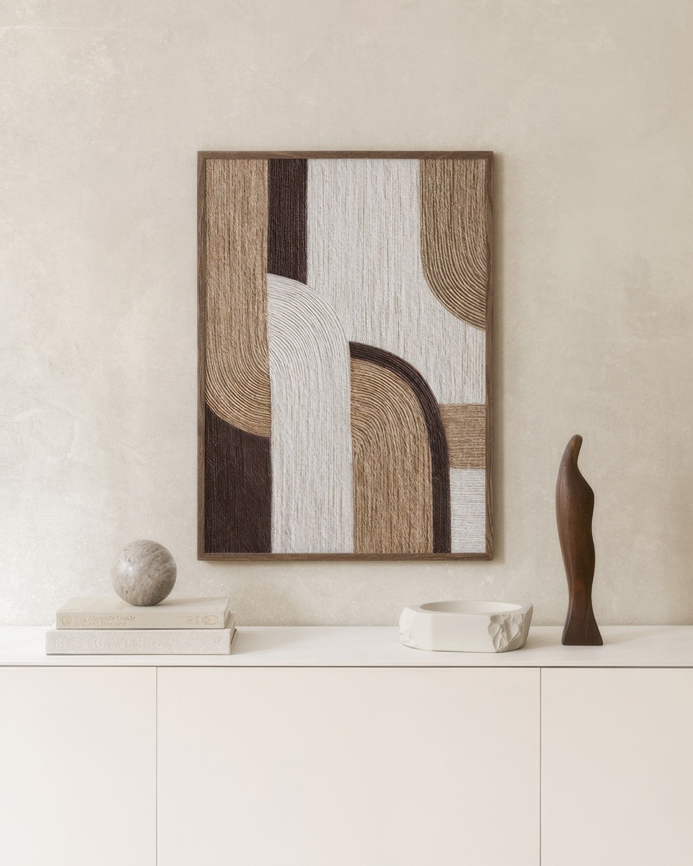 Twined Shapes Print
