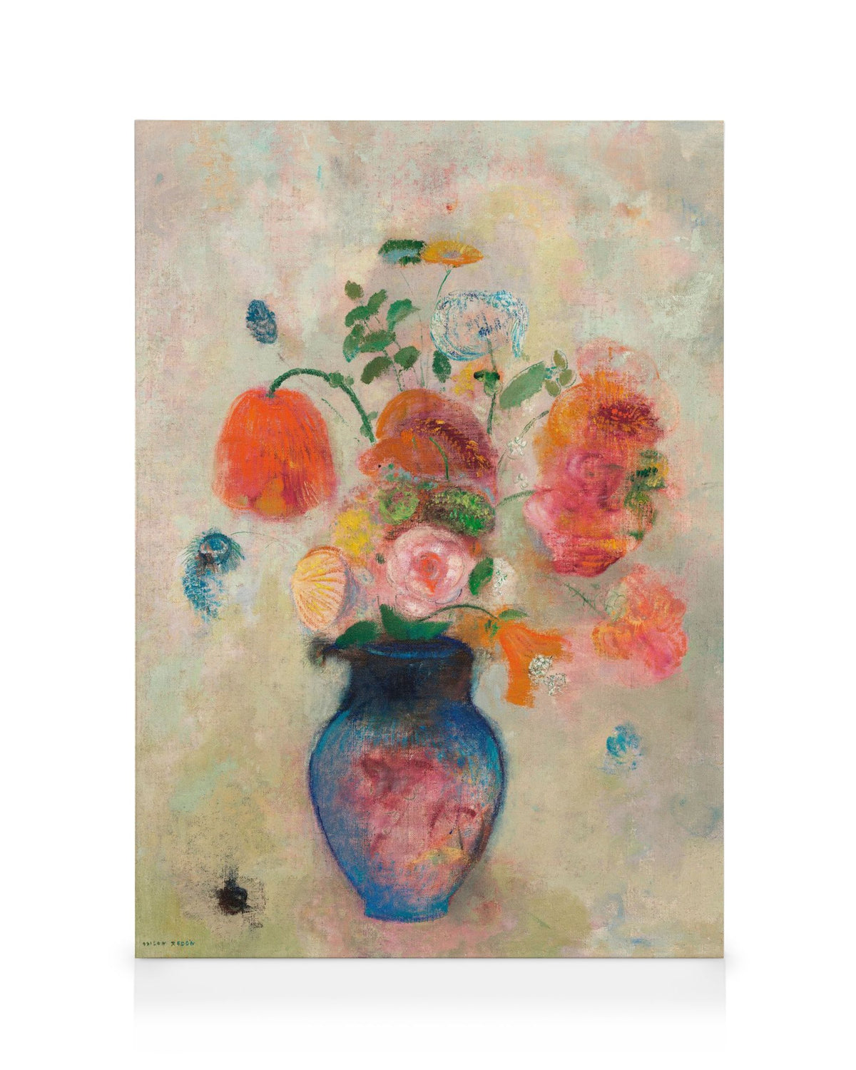 Odilon Redon - Large Vase with Flowers Canvas print