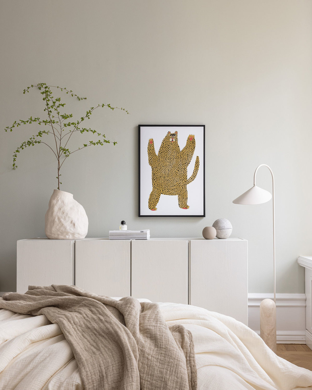 Cheetah Pal Canvas print