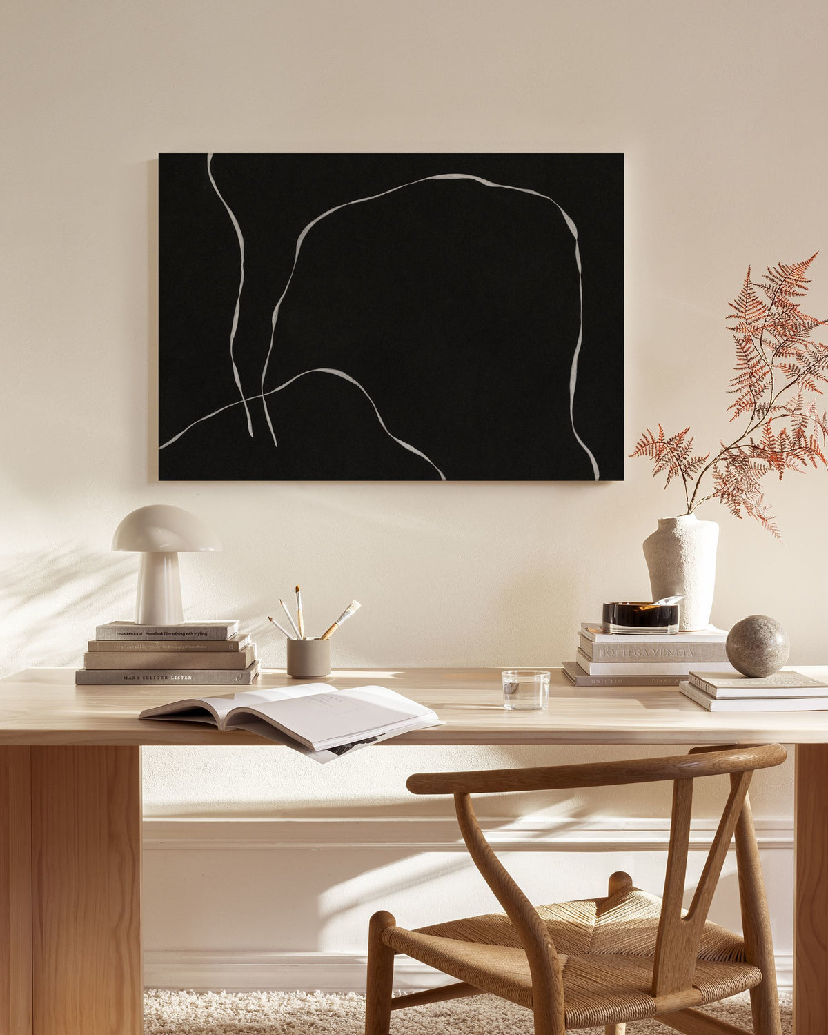 In Line Canvas print