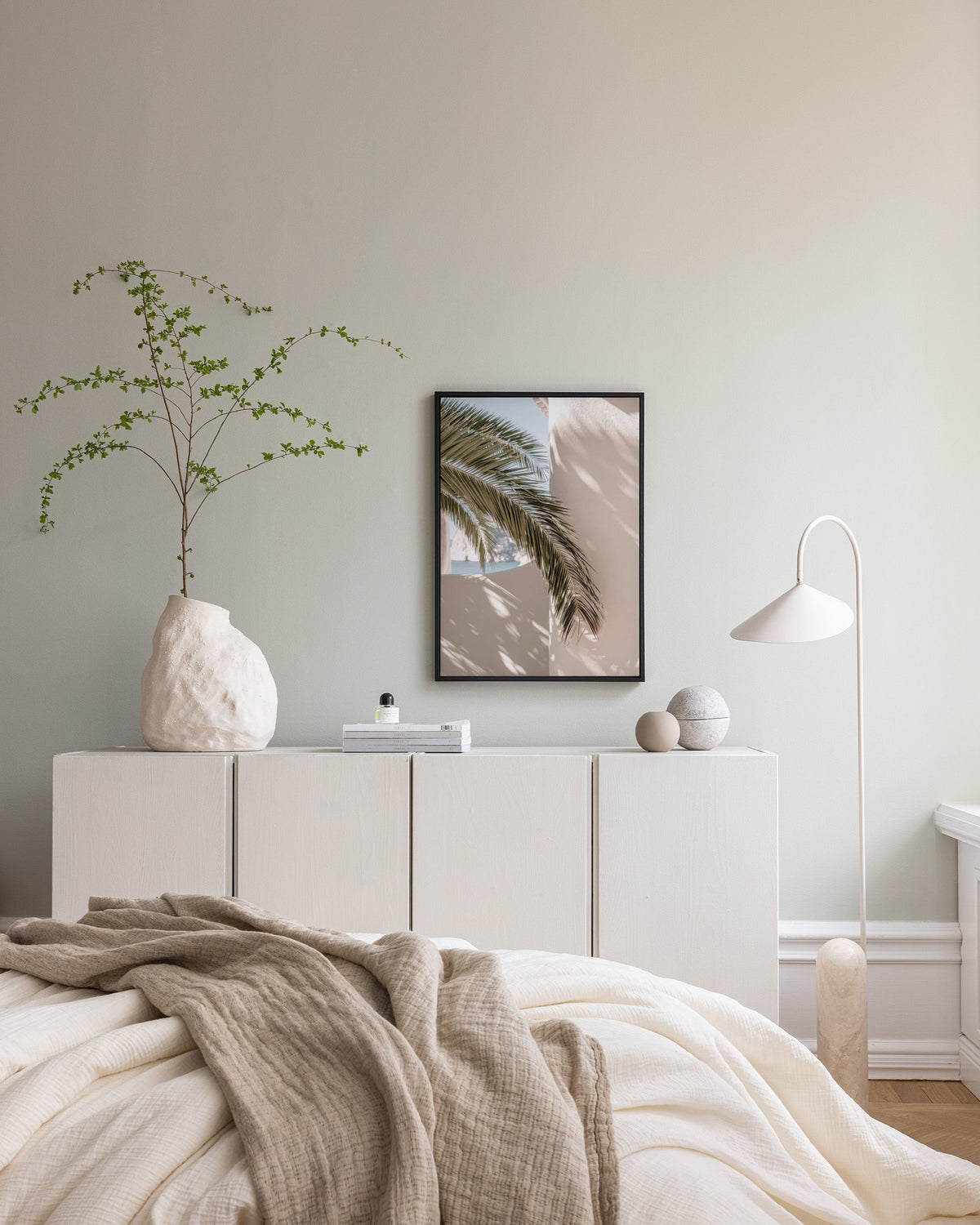 Tropical Shadow Canvas print