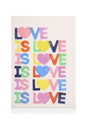 Love Is Canvas print
