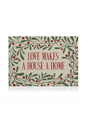 Love Makes a House a Home Canvas print