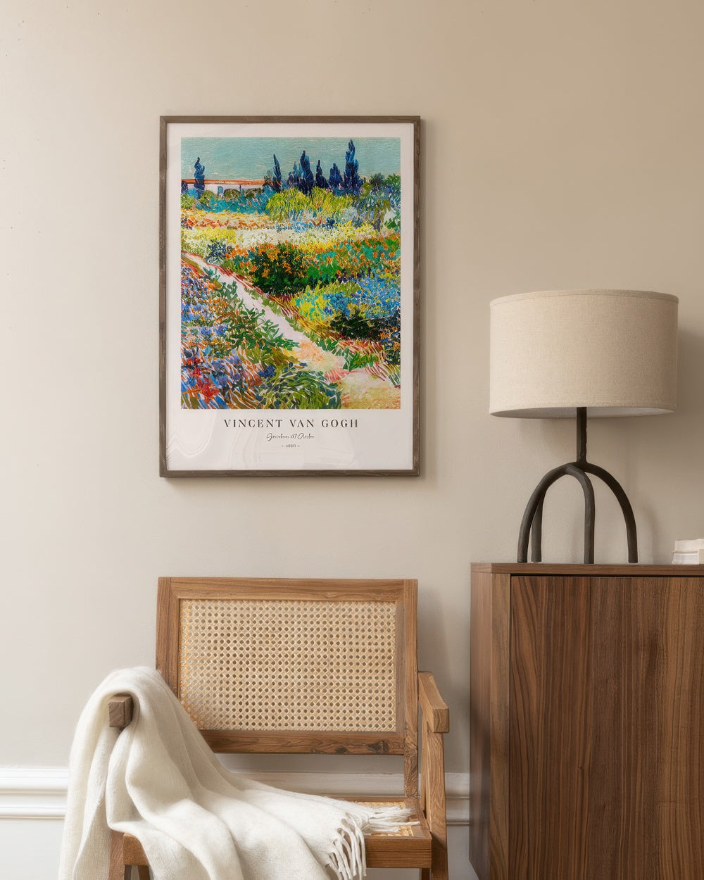 Van Gogh - Garden at Arles Print