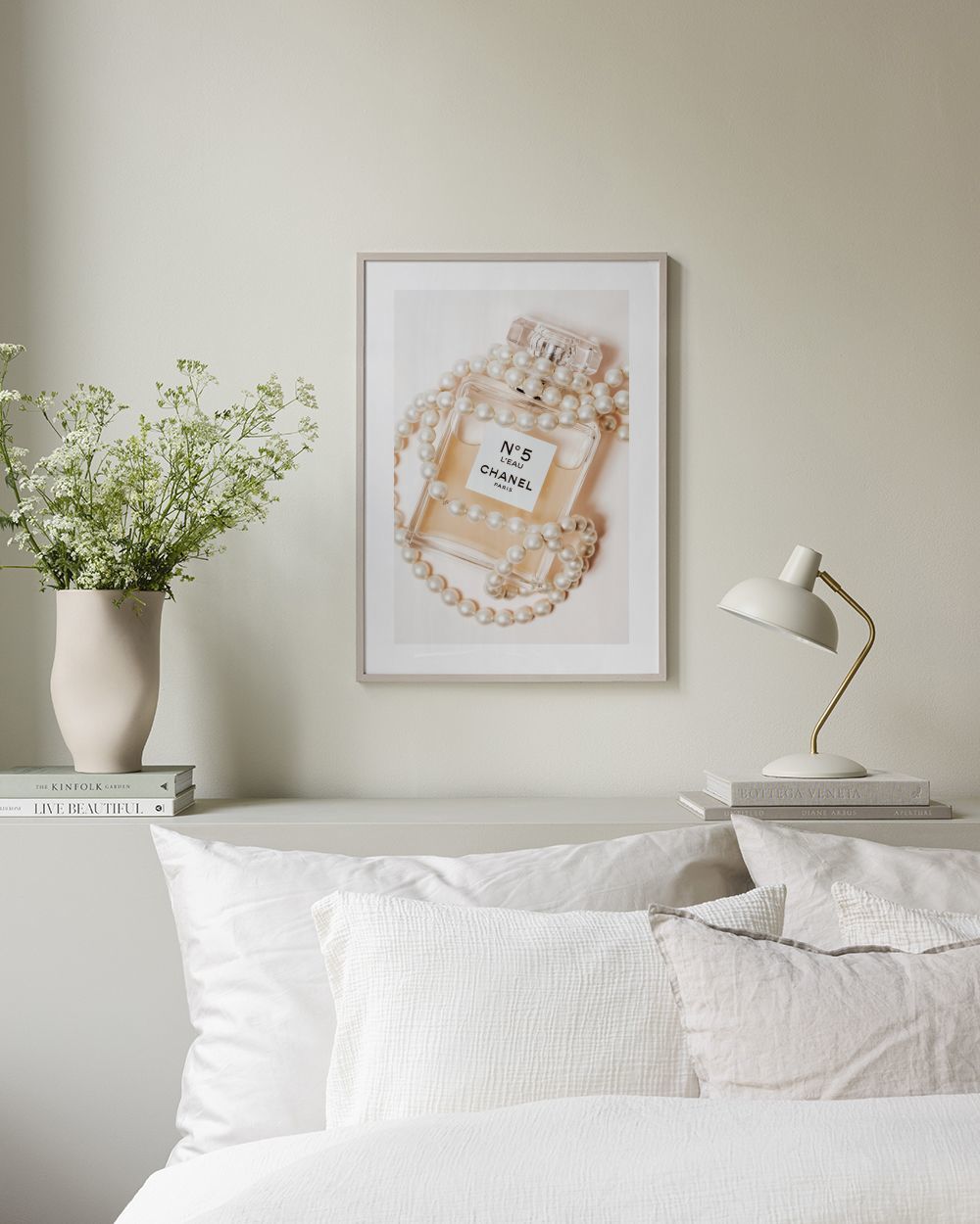 Chanel No5 In Pearls Print