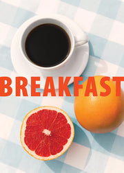 Checkered Breakfast Print