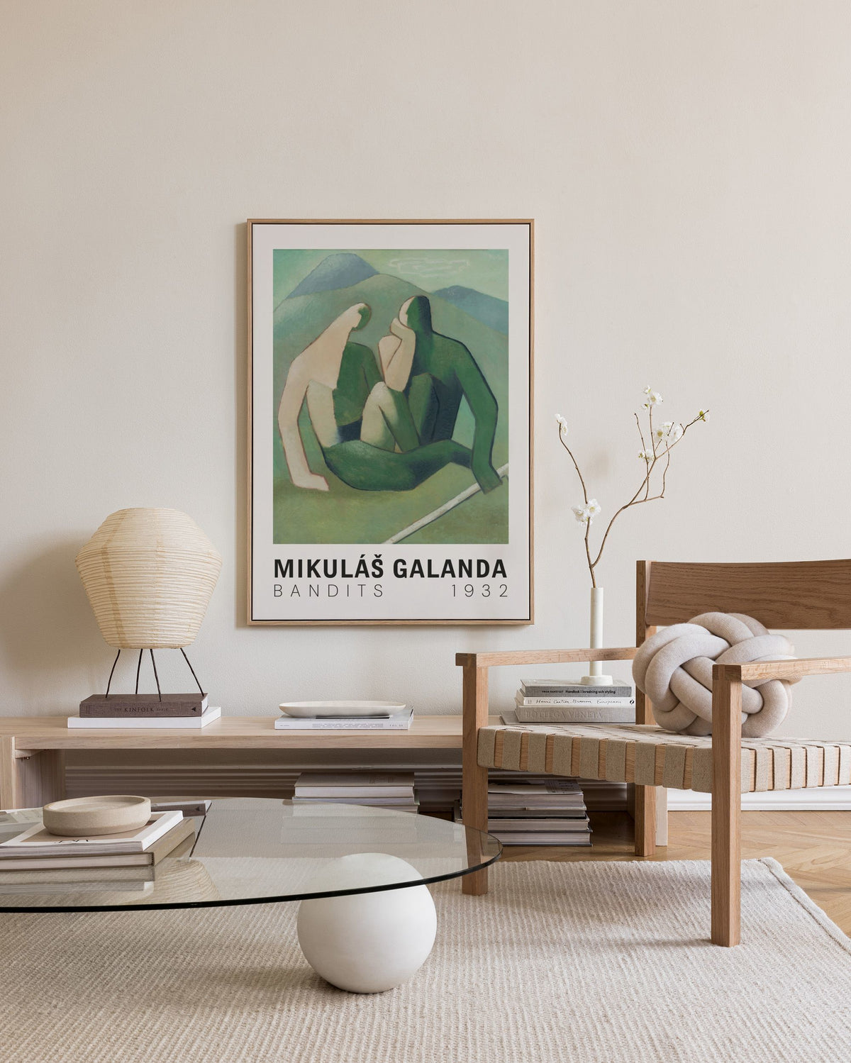 Mikuláš Galanda - Bandits Canvas print