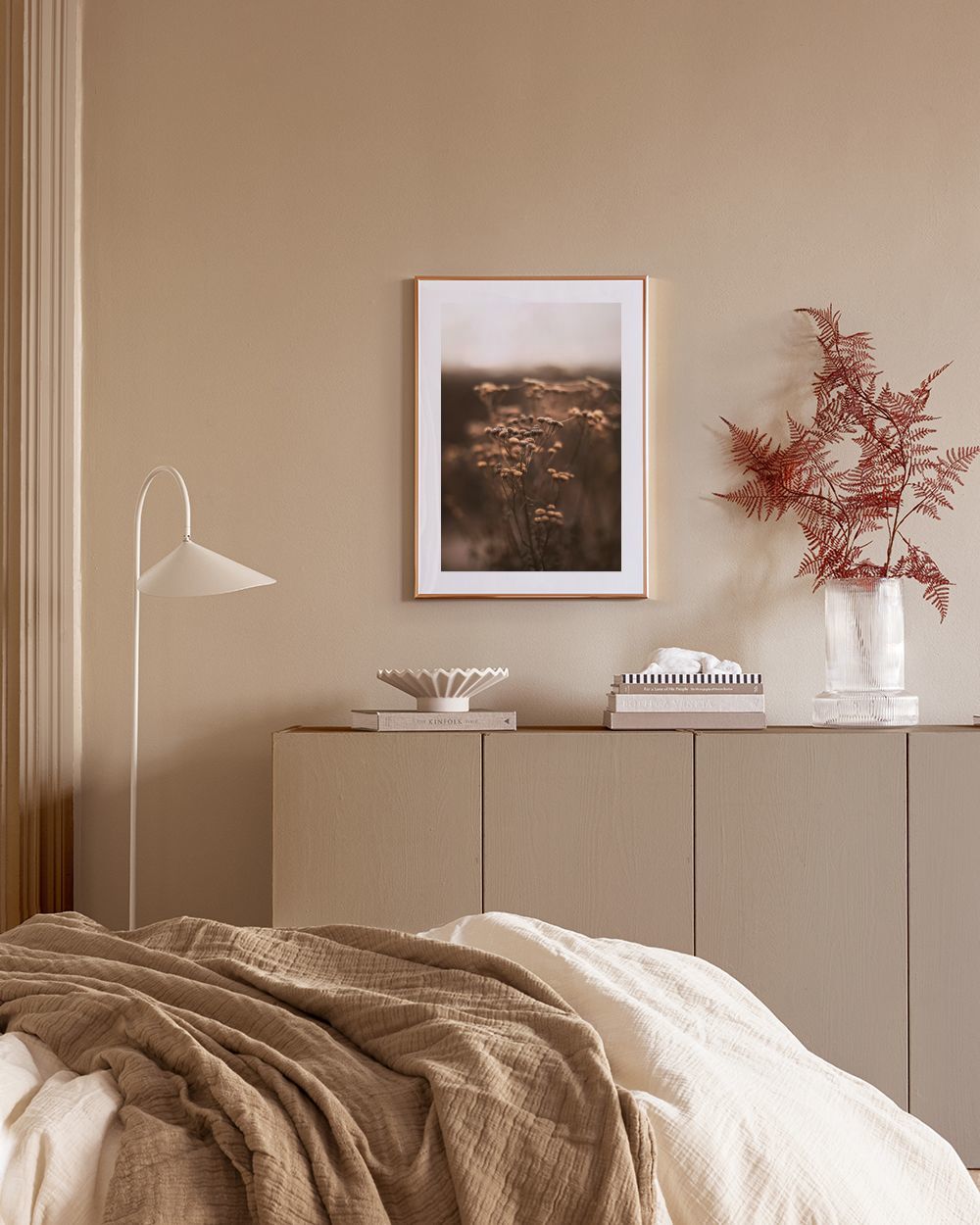 Brown Botanical No1 Print