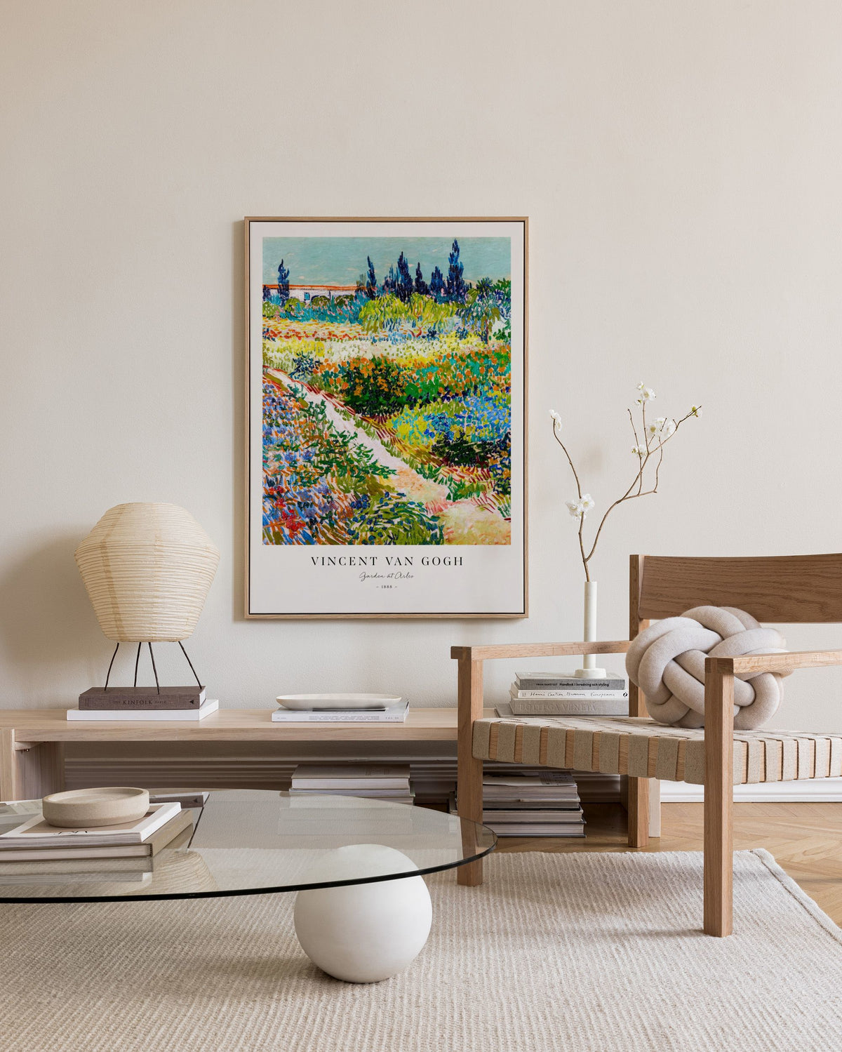 Van Gogh - Garden at Arles Canvas print