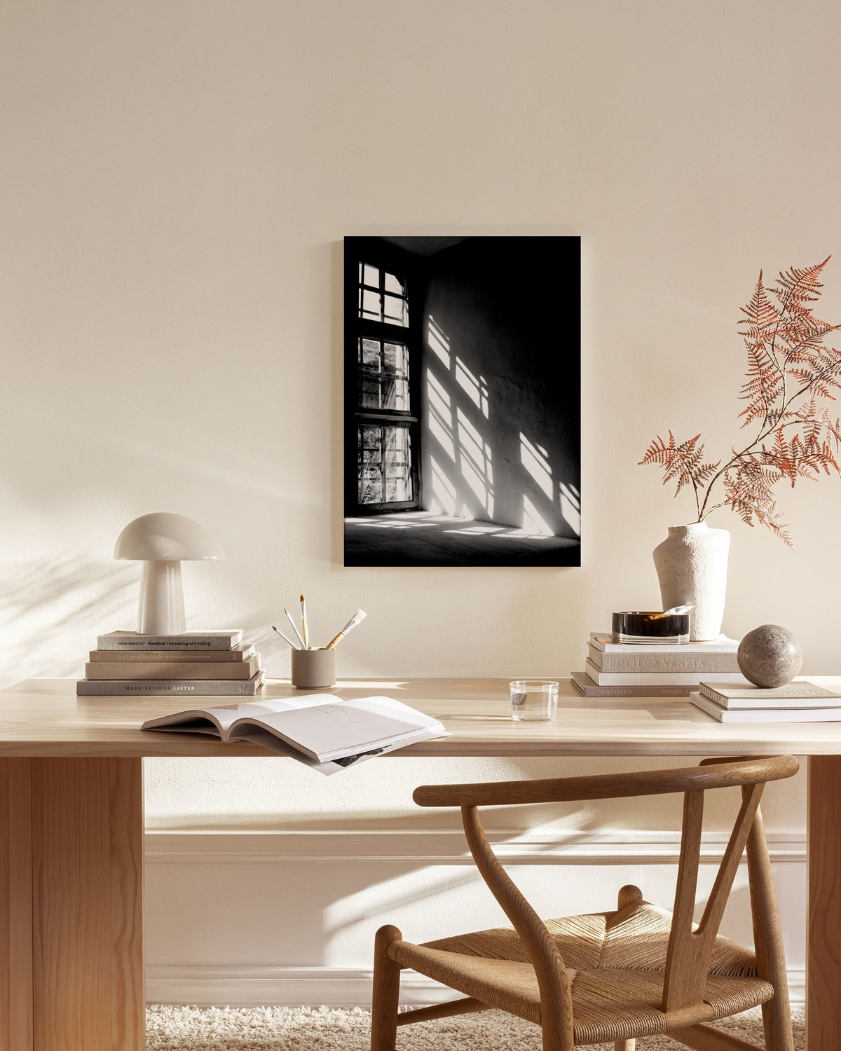 Let The Light In Canvas print