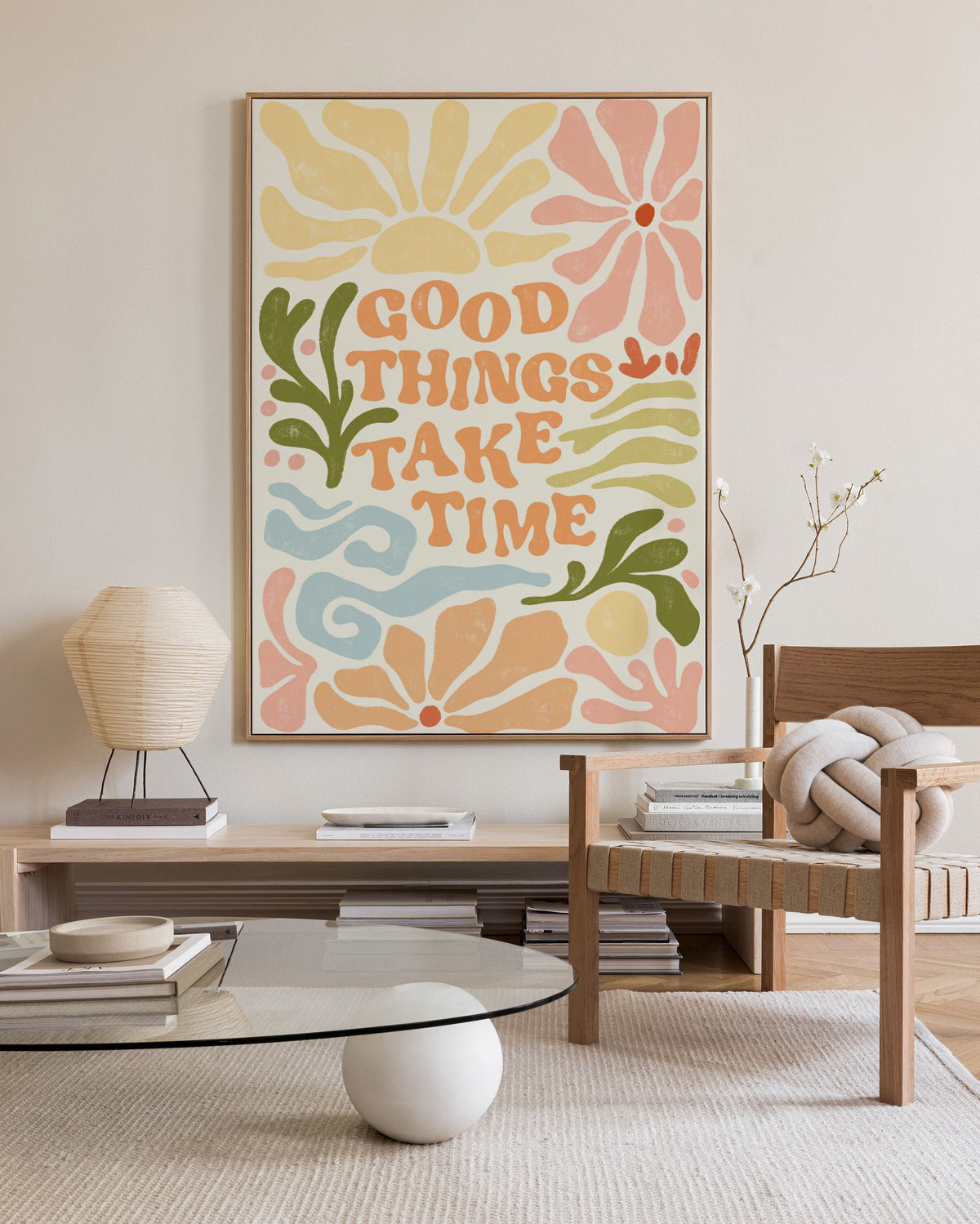 Good Things in Pastel Canvas print