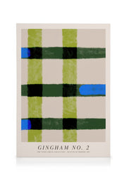 Gingham No2 Canvas print