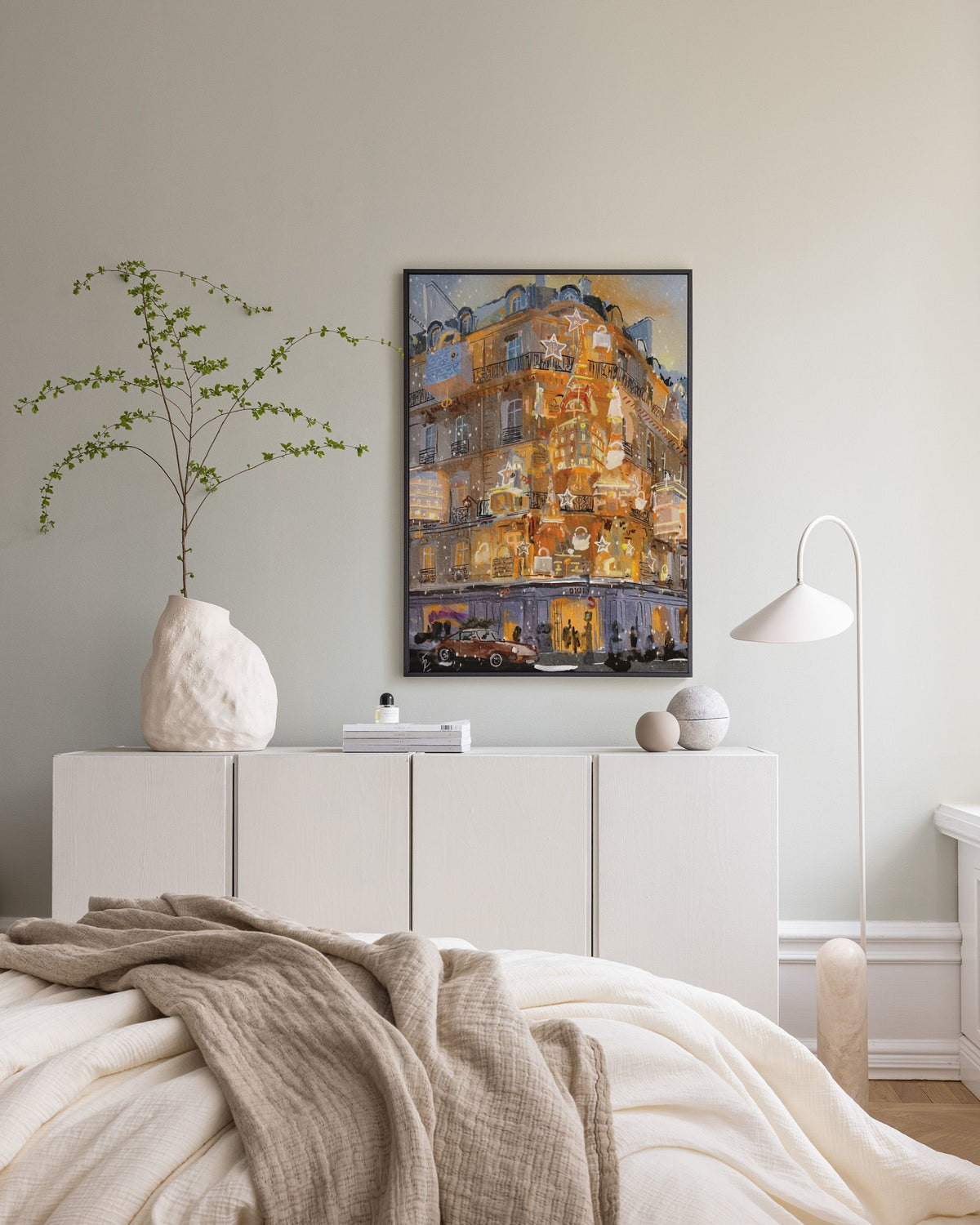 Ekaterina Zagorska - Dior Christmas Canvas print