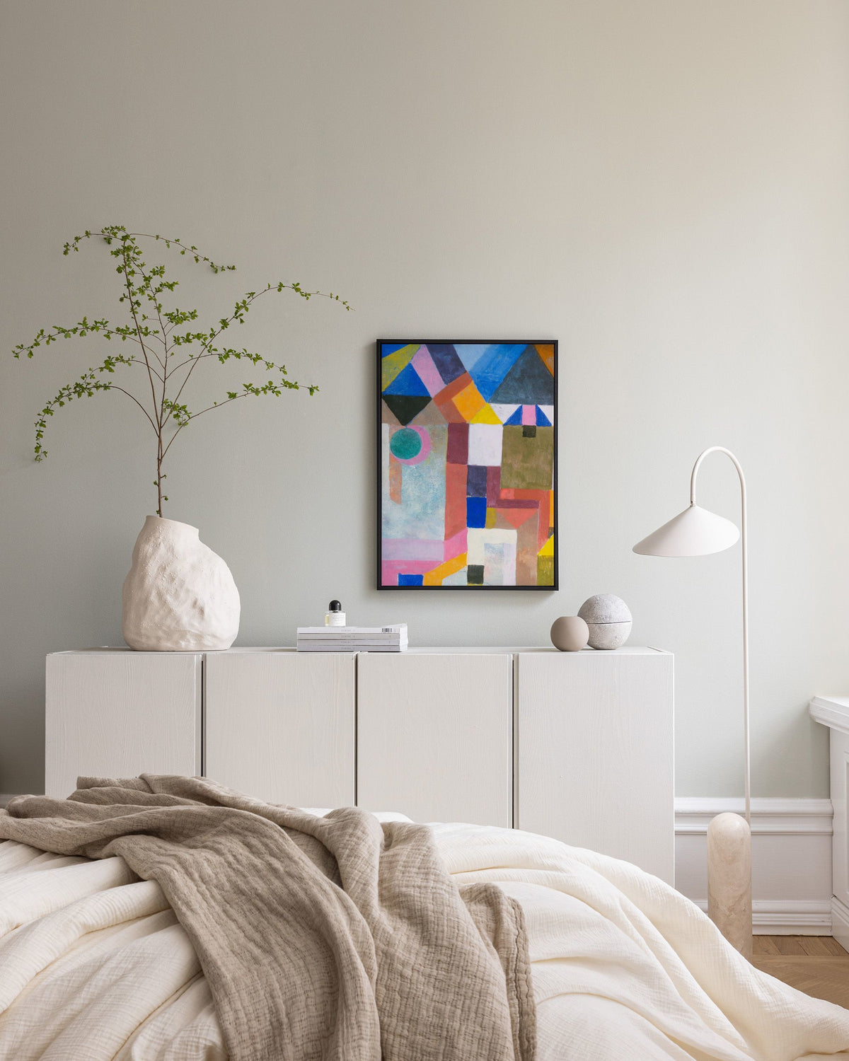 Paul Klee - Colorful Architecture Canvas print