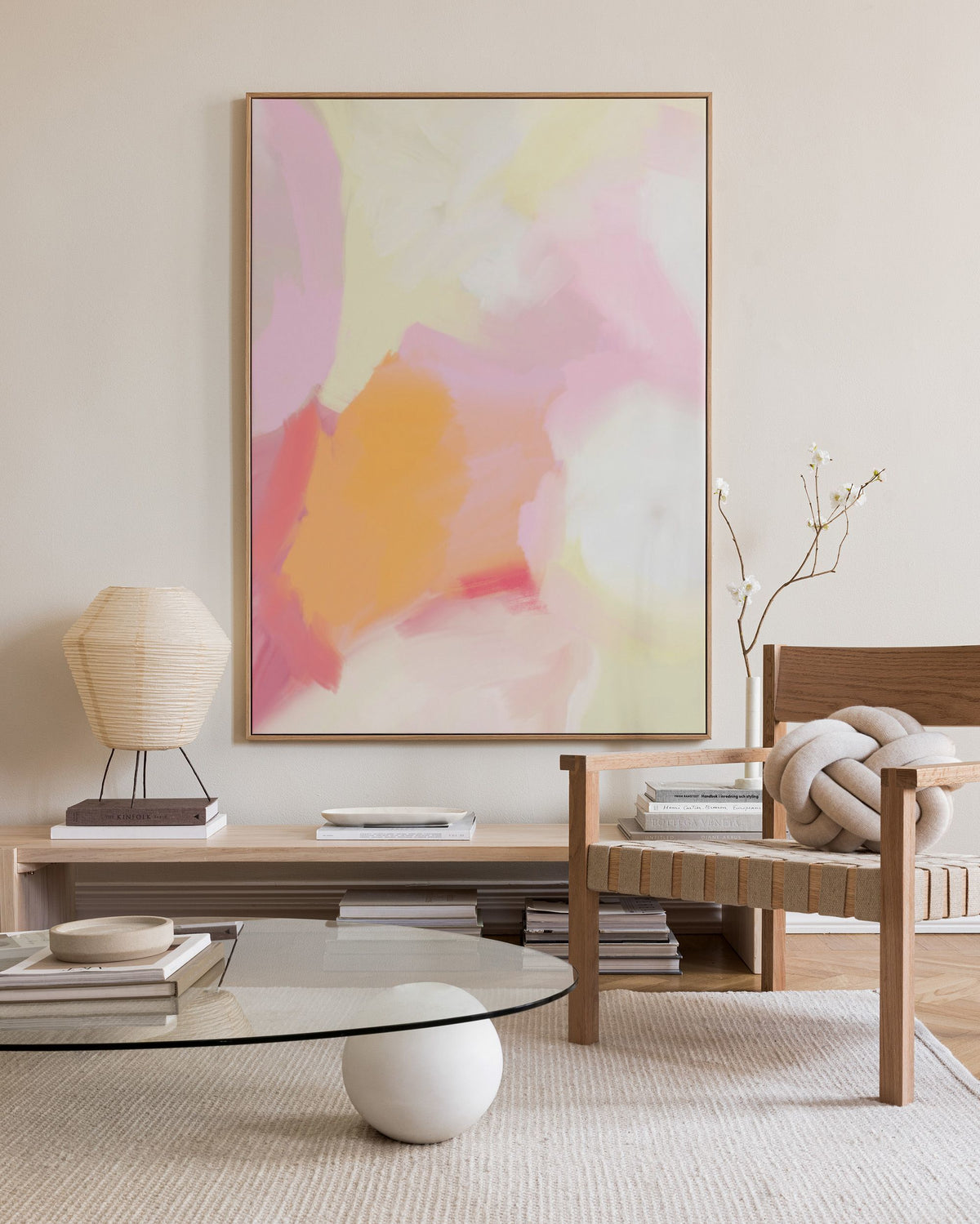 Painterly Expression No2 Canvas print
