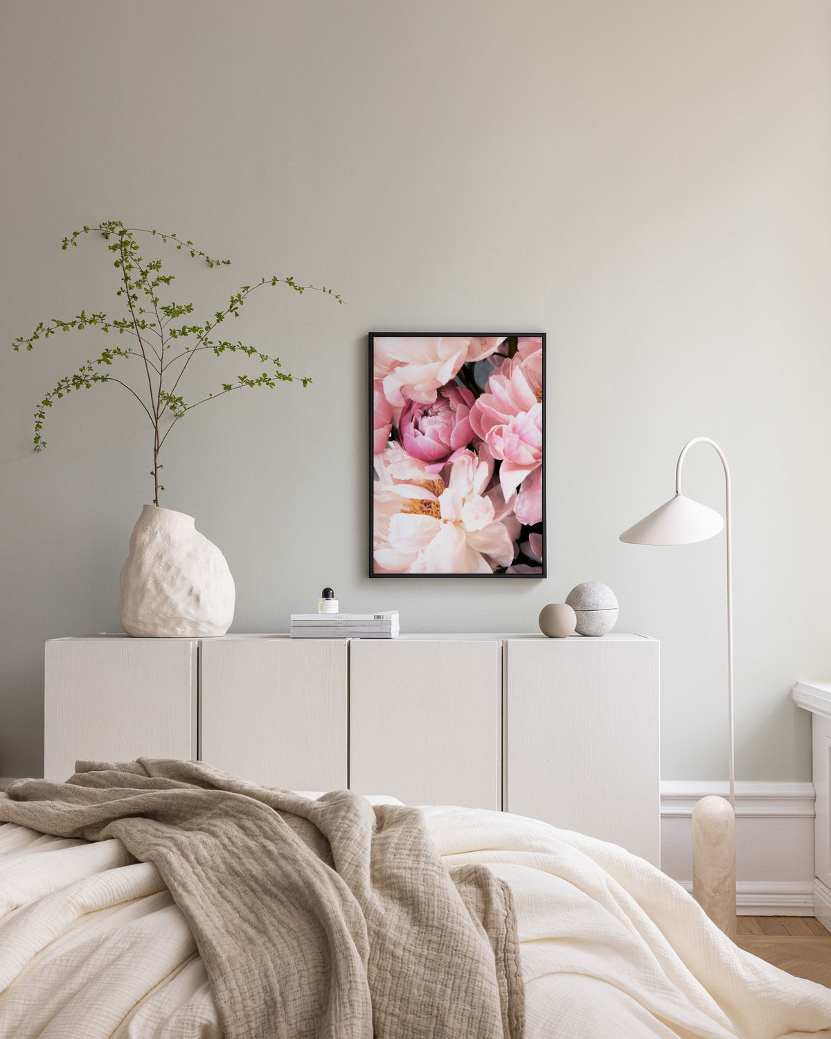 Pink Peonies No2 Canvas print