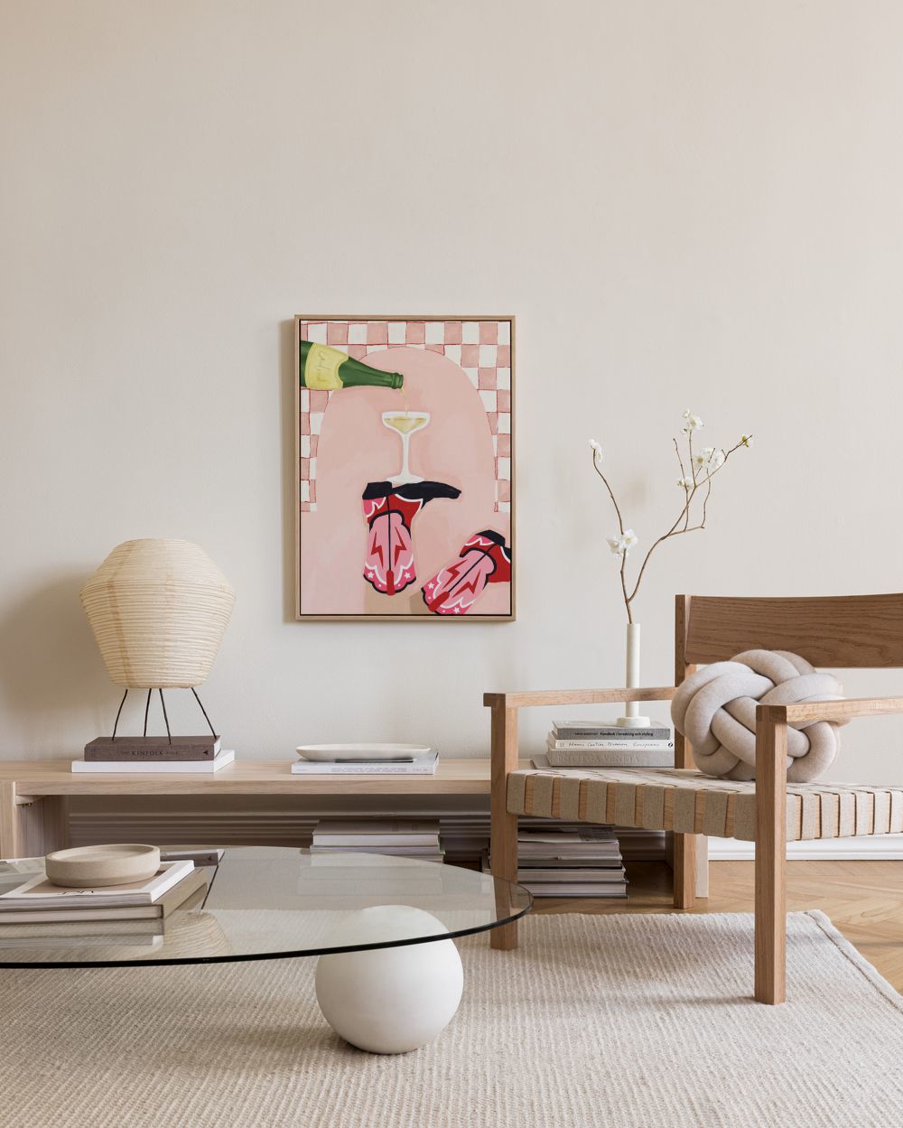 Bottoms Up Canvas