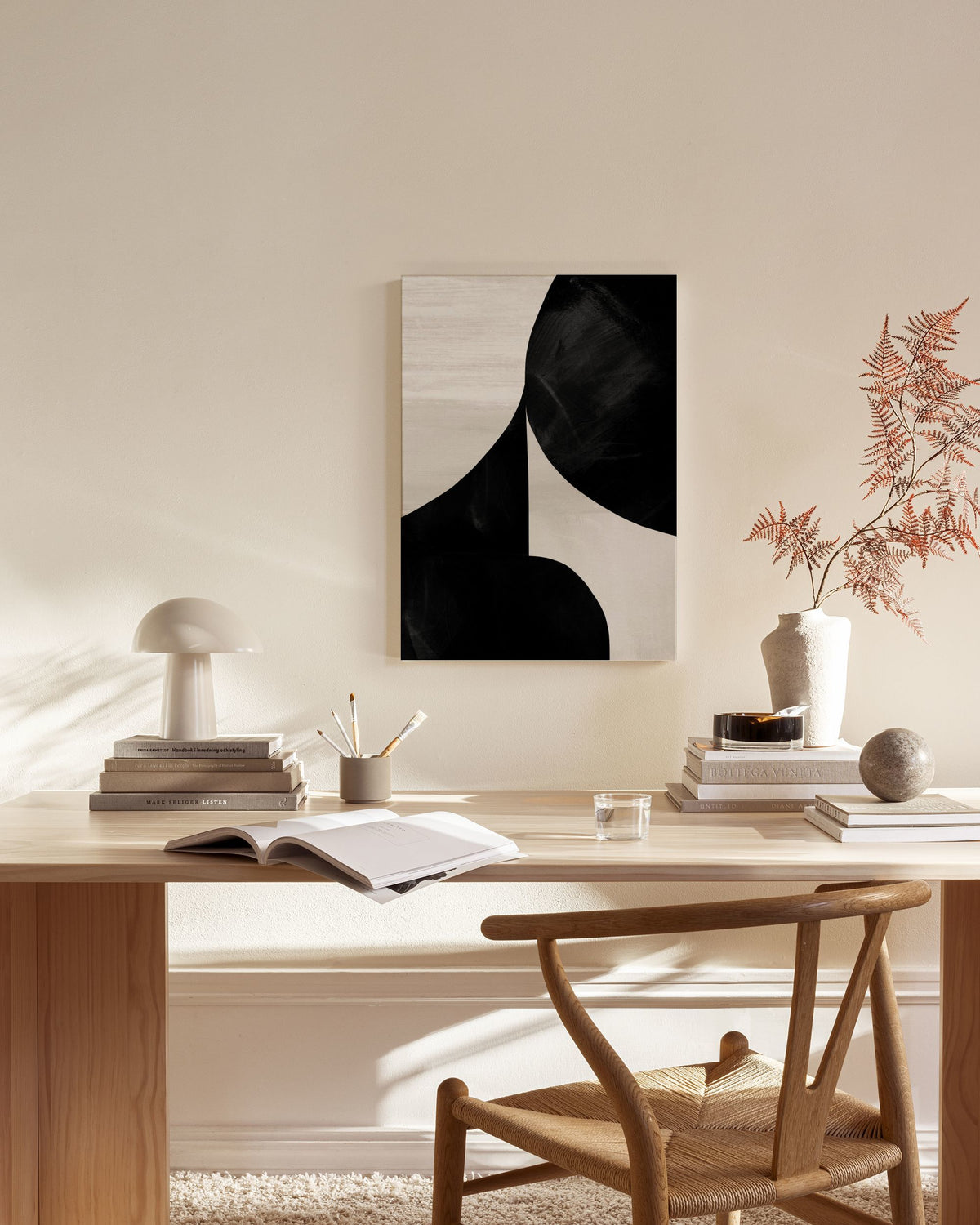 Dan Hobday - Night No1 Canvas print