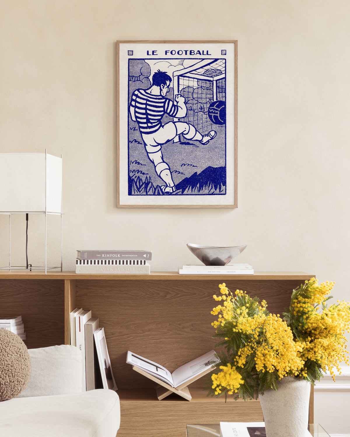 Le Football Print