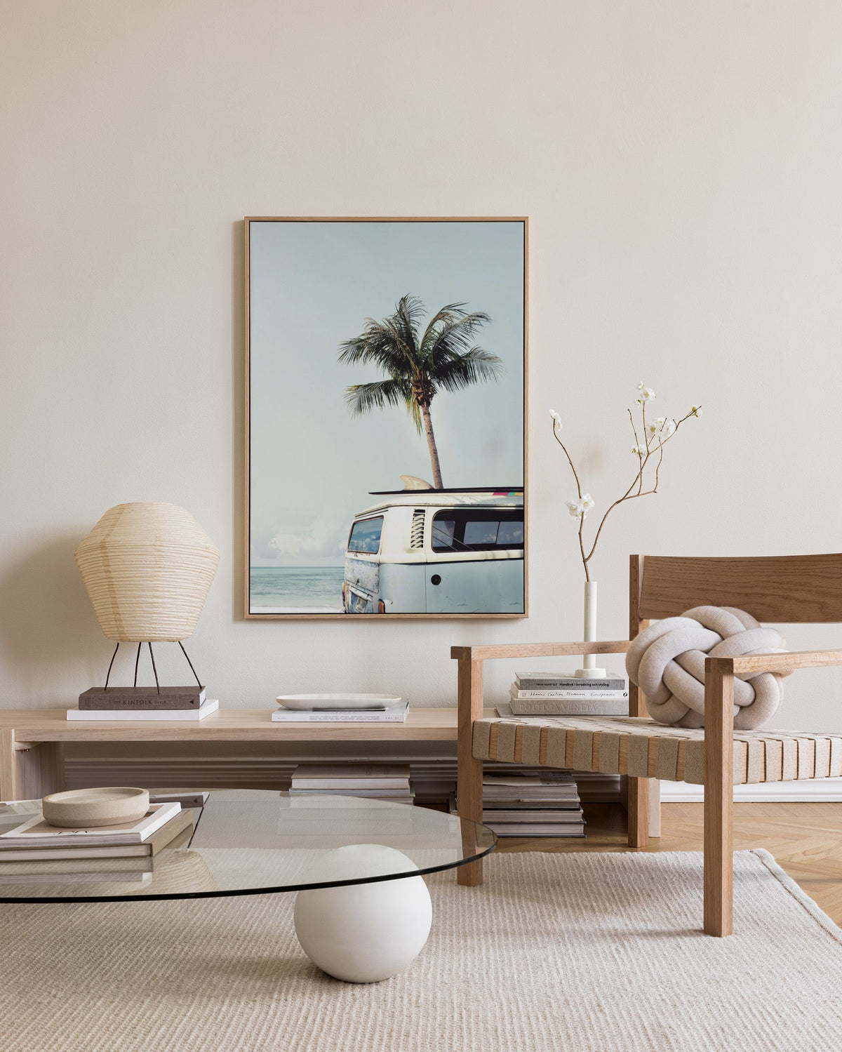 Surfers Van Canvas print