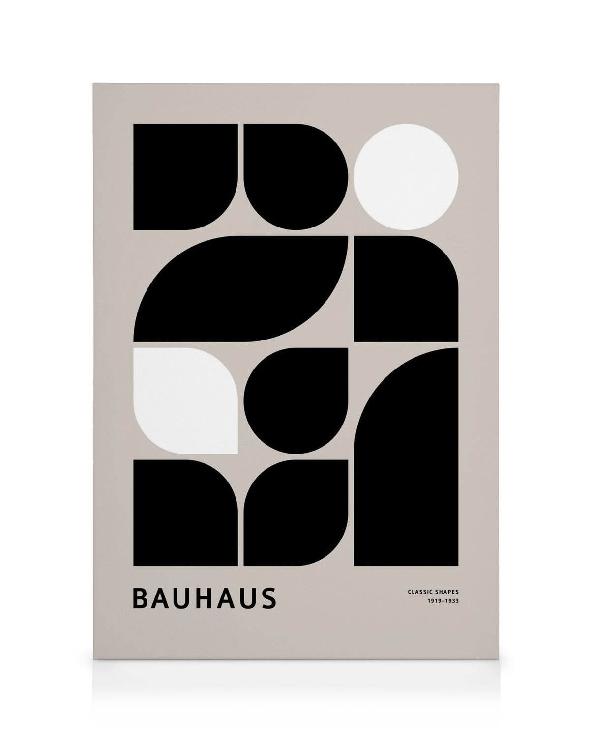 Bauhaus Classic Shapes Canvas print