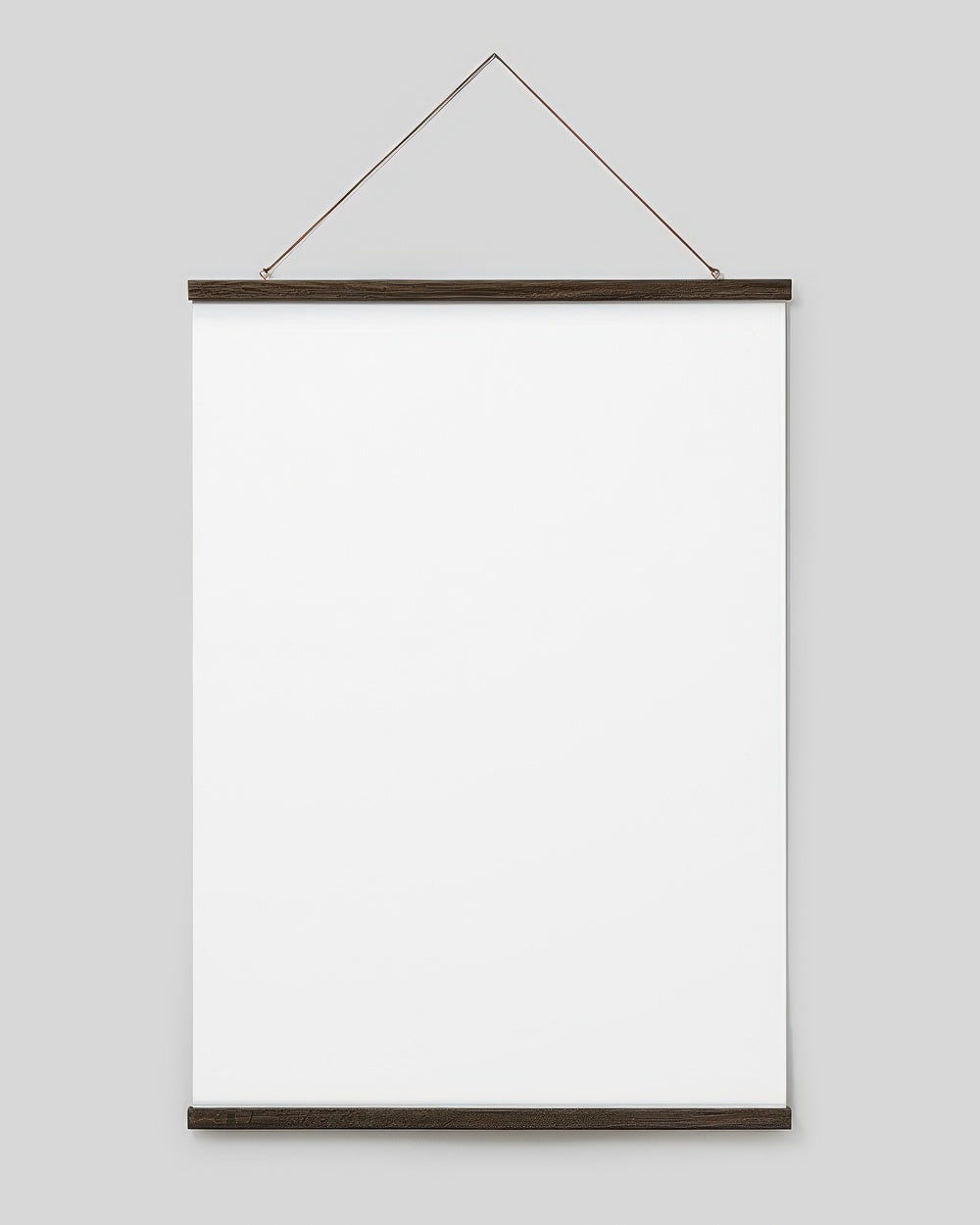 Poster Hanger Dark Oak 71 cm, magnet fastener