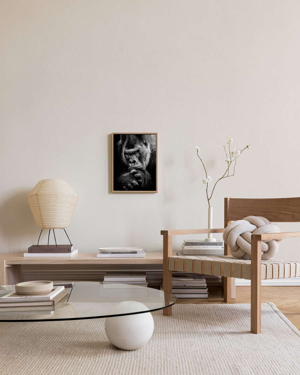 Gorilla Canvas print
