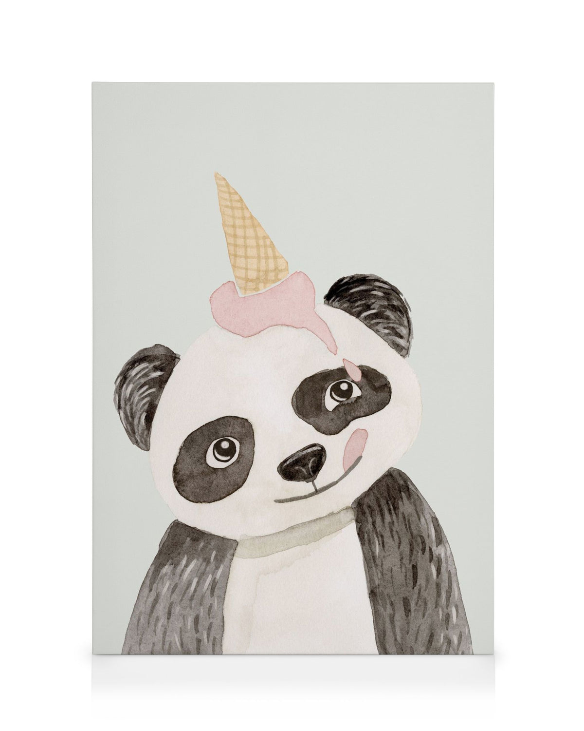 Party Panda Canvas print