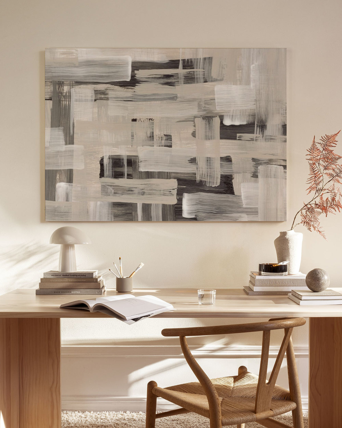 Abstract Streaks Canvas print