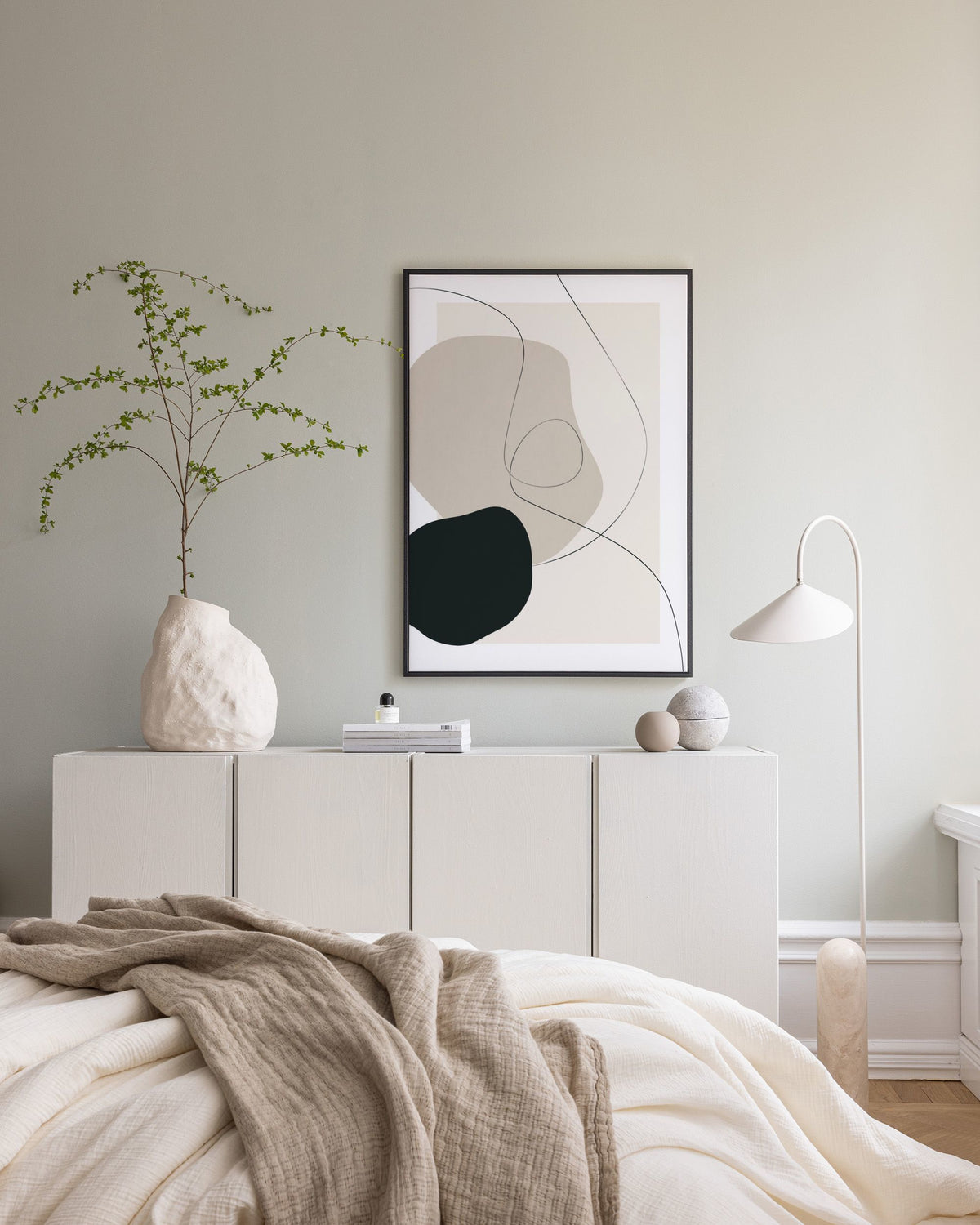 Boho Shapes Canvas print