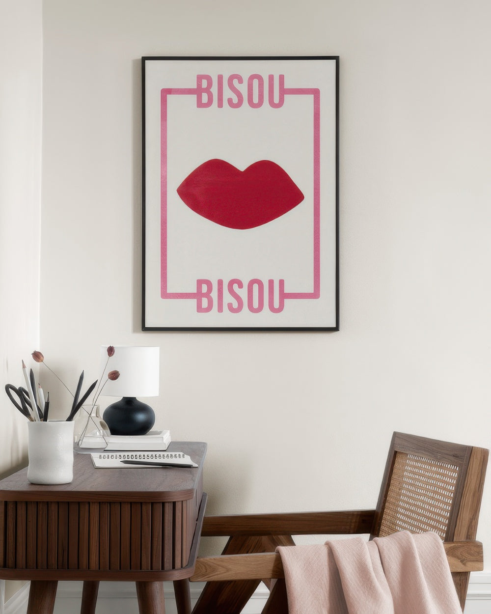Bisou Bisou Print