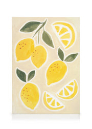 Sunny Lemons Canvas print