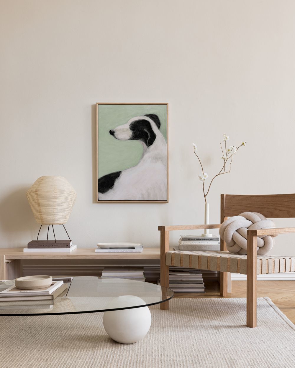 The Greyhounds Canvas print