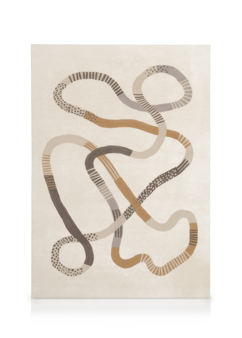 Patterned Line Canvas print