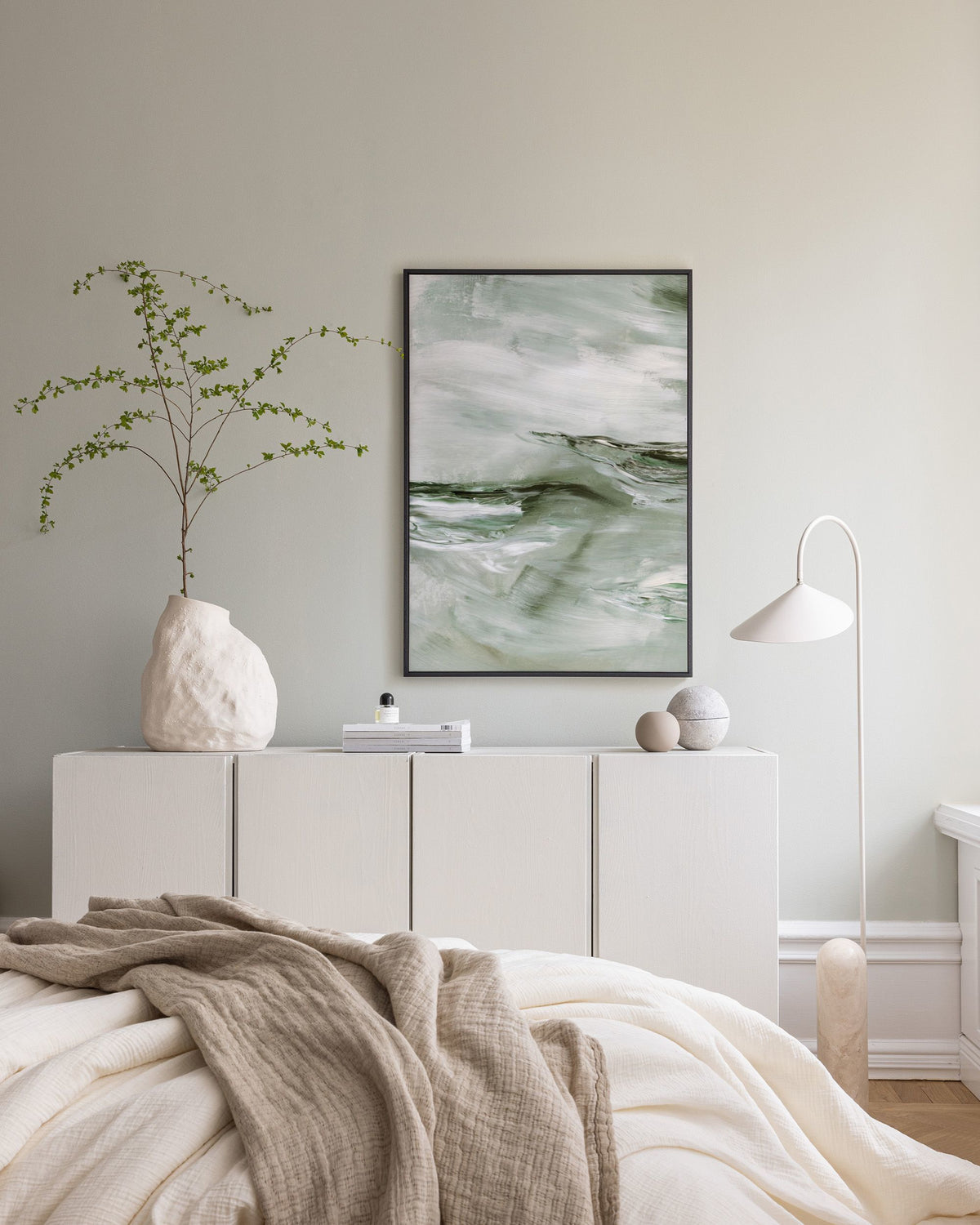 Abstract Waves Canvas print
