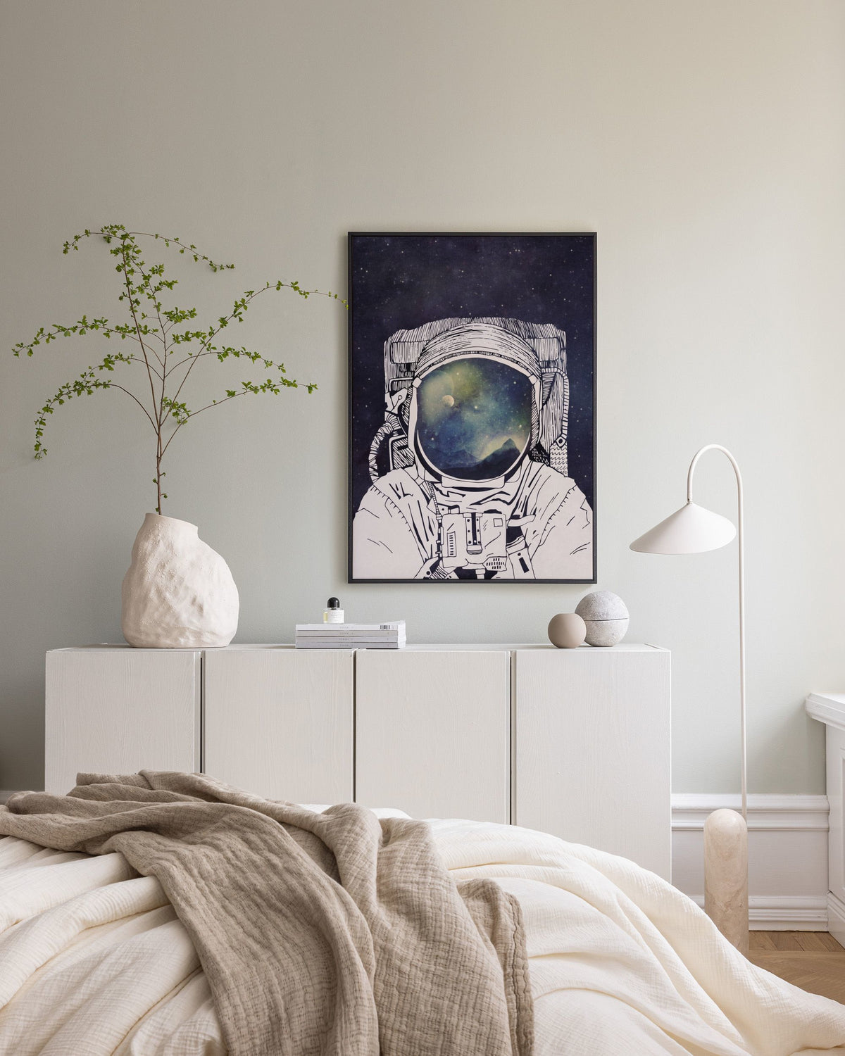 Dreaming of Space Canvas print