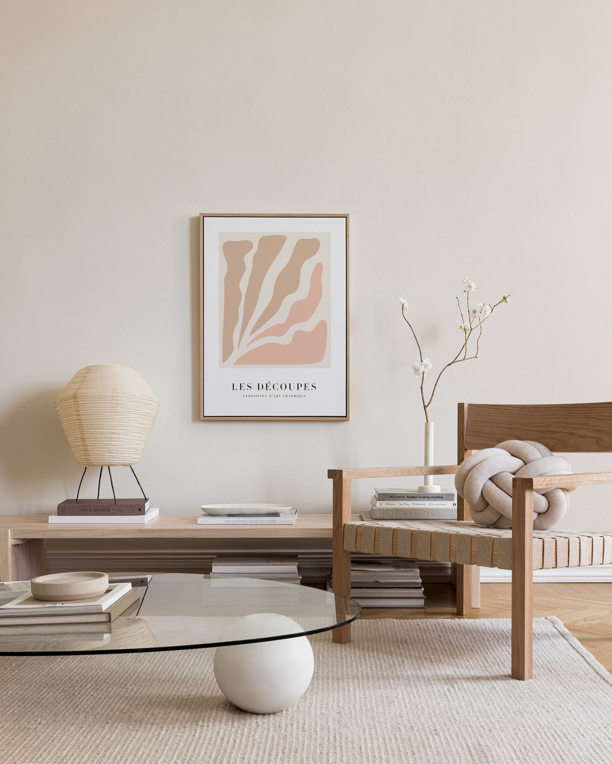 Découpes No3 Canvas print
