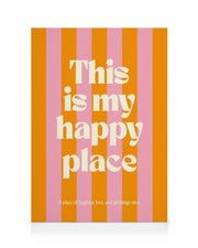 Happy Place Canvas print