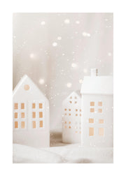 Holiday Village Print