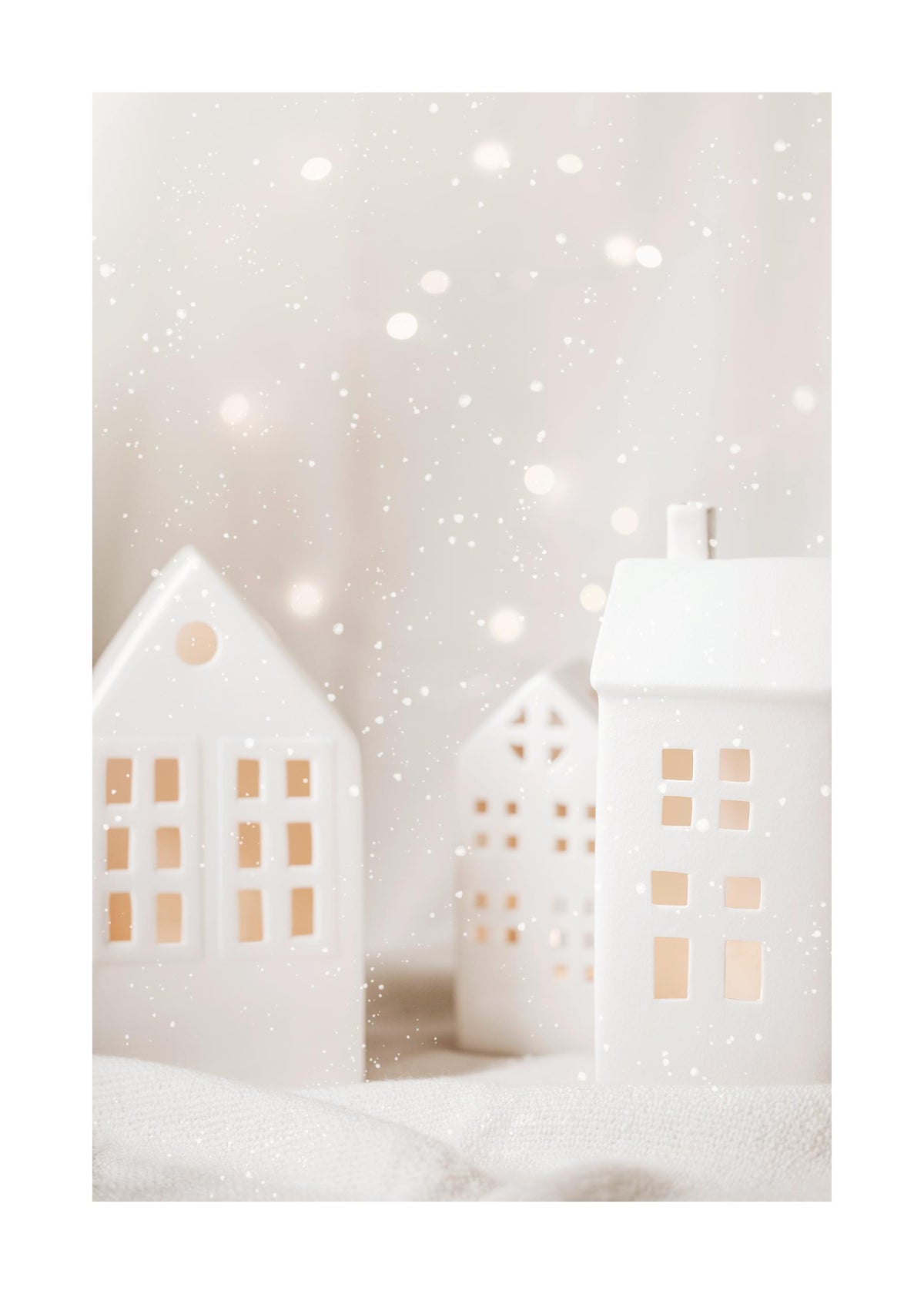 Holiday Village Print