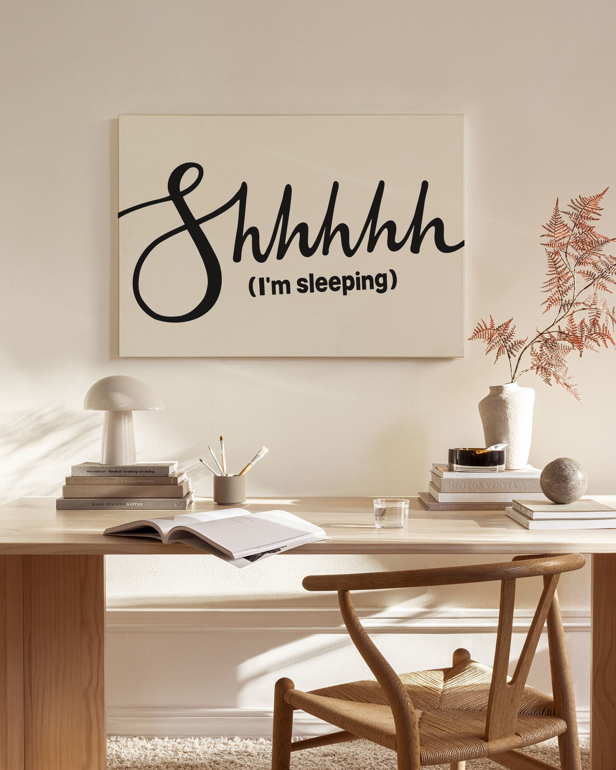 I'm Sleeping Canvas print
