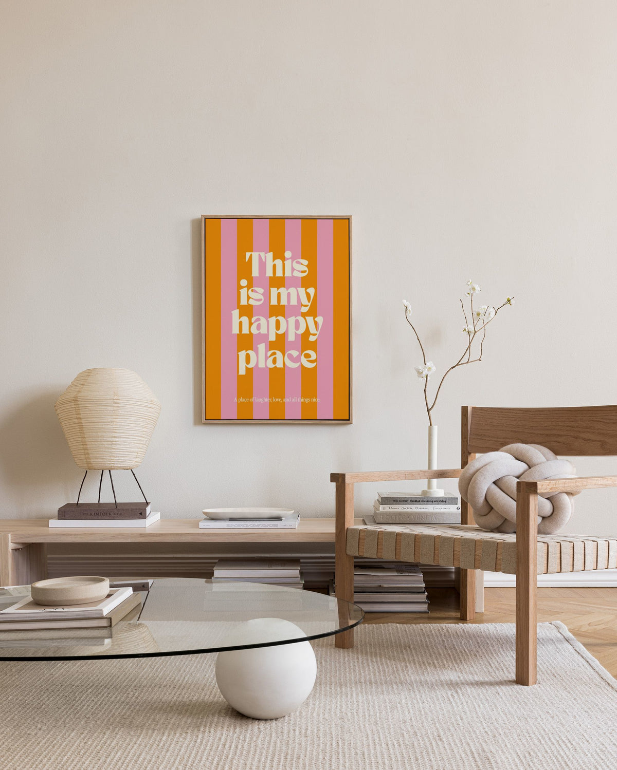 Happy Place Canvas print