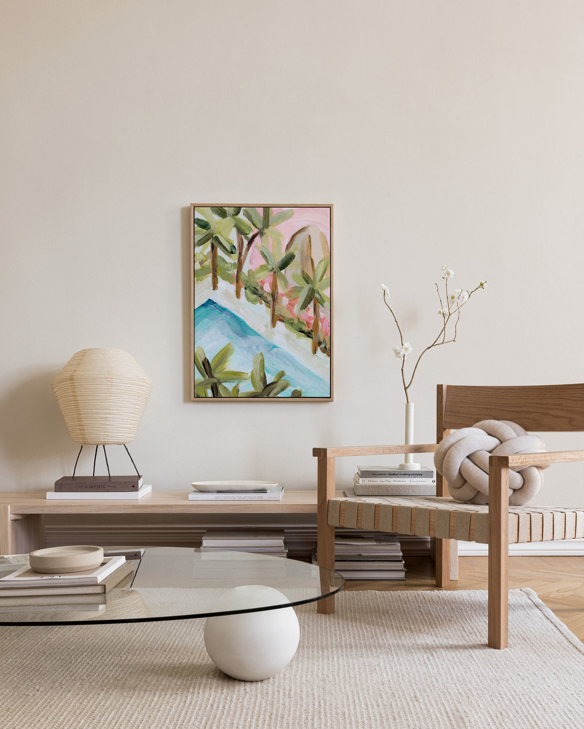 Poolside Vibes Canvas print
