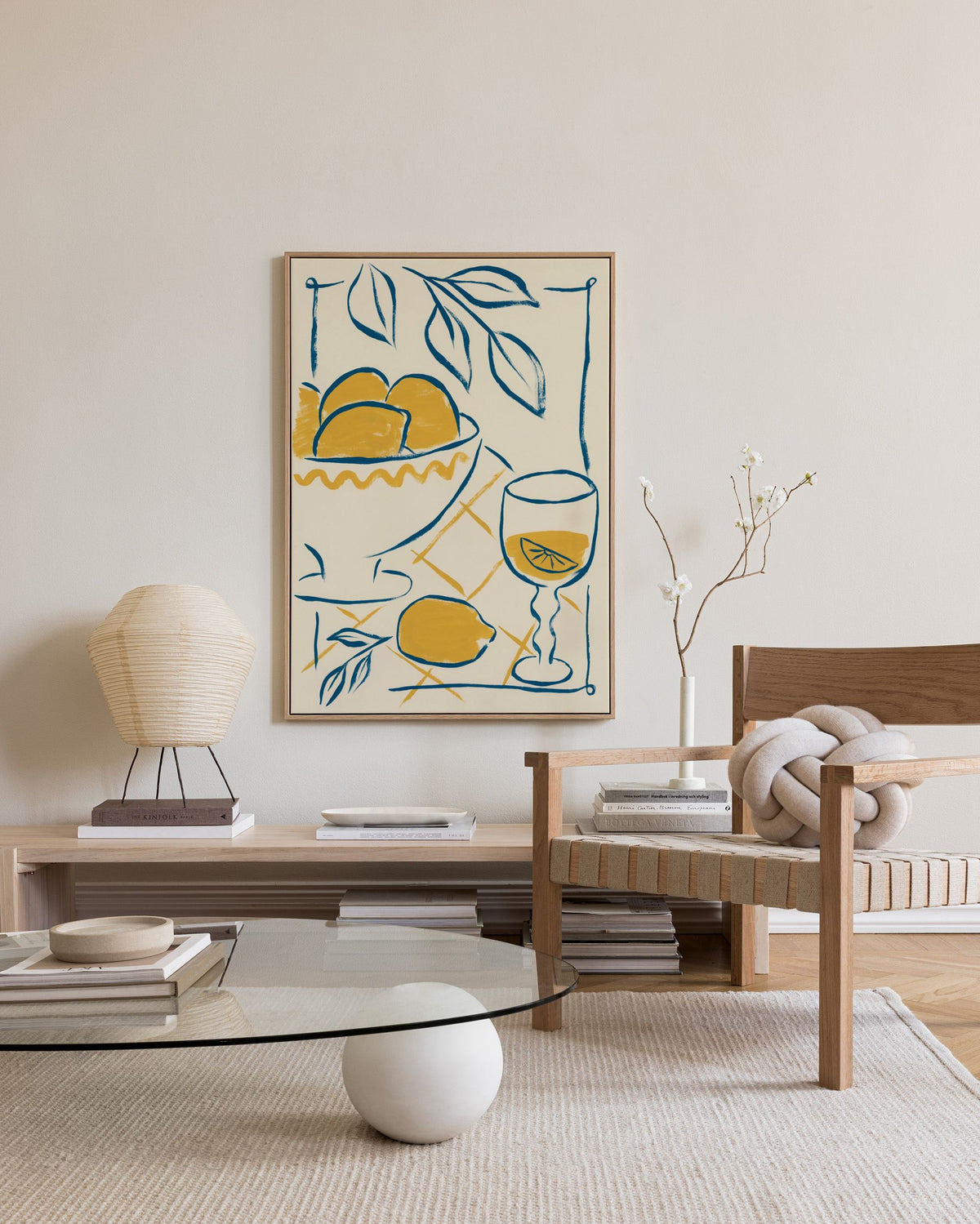 Refreshing Lemonade Canvas print