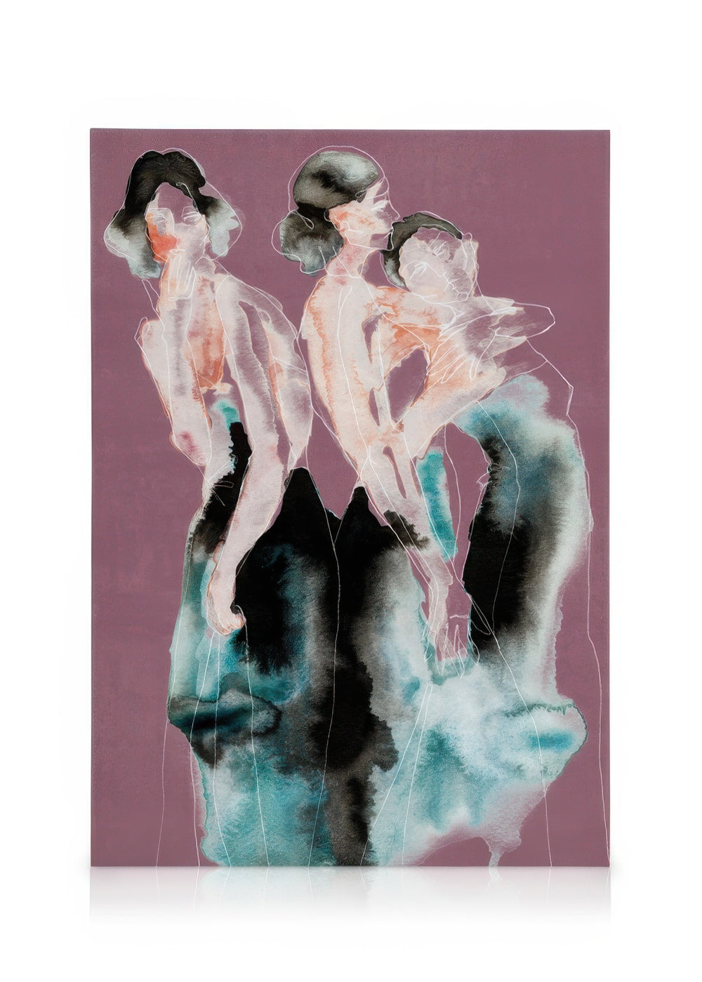 The Triplets Canvas print