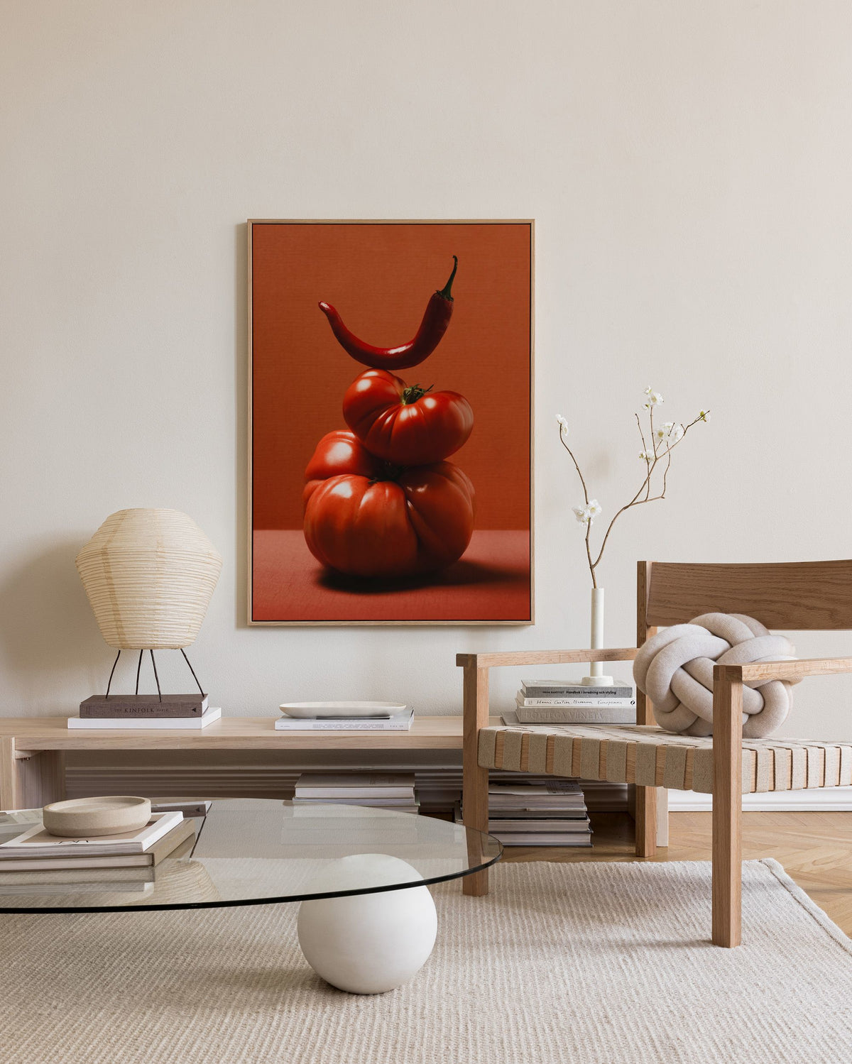 Tomato Tango Canvas print