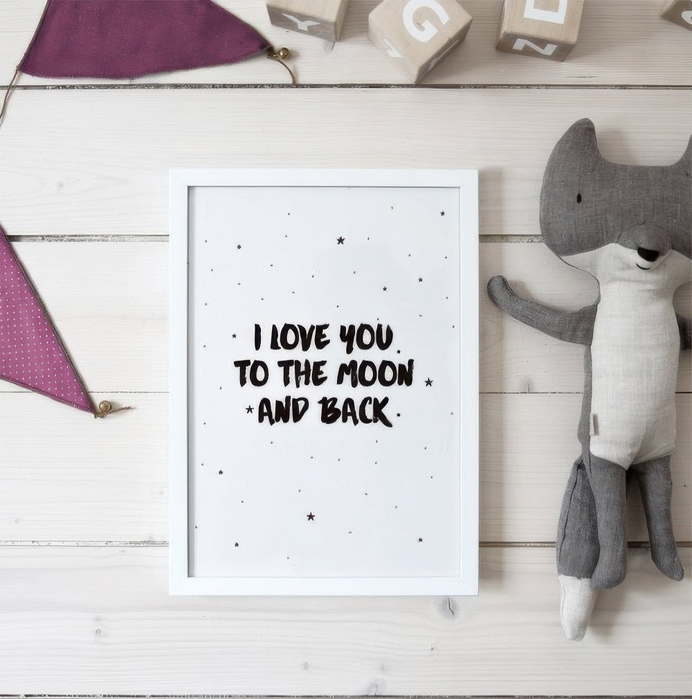 Moon And Back, Prints