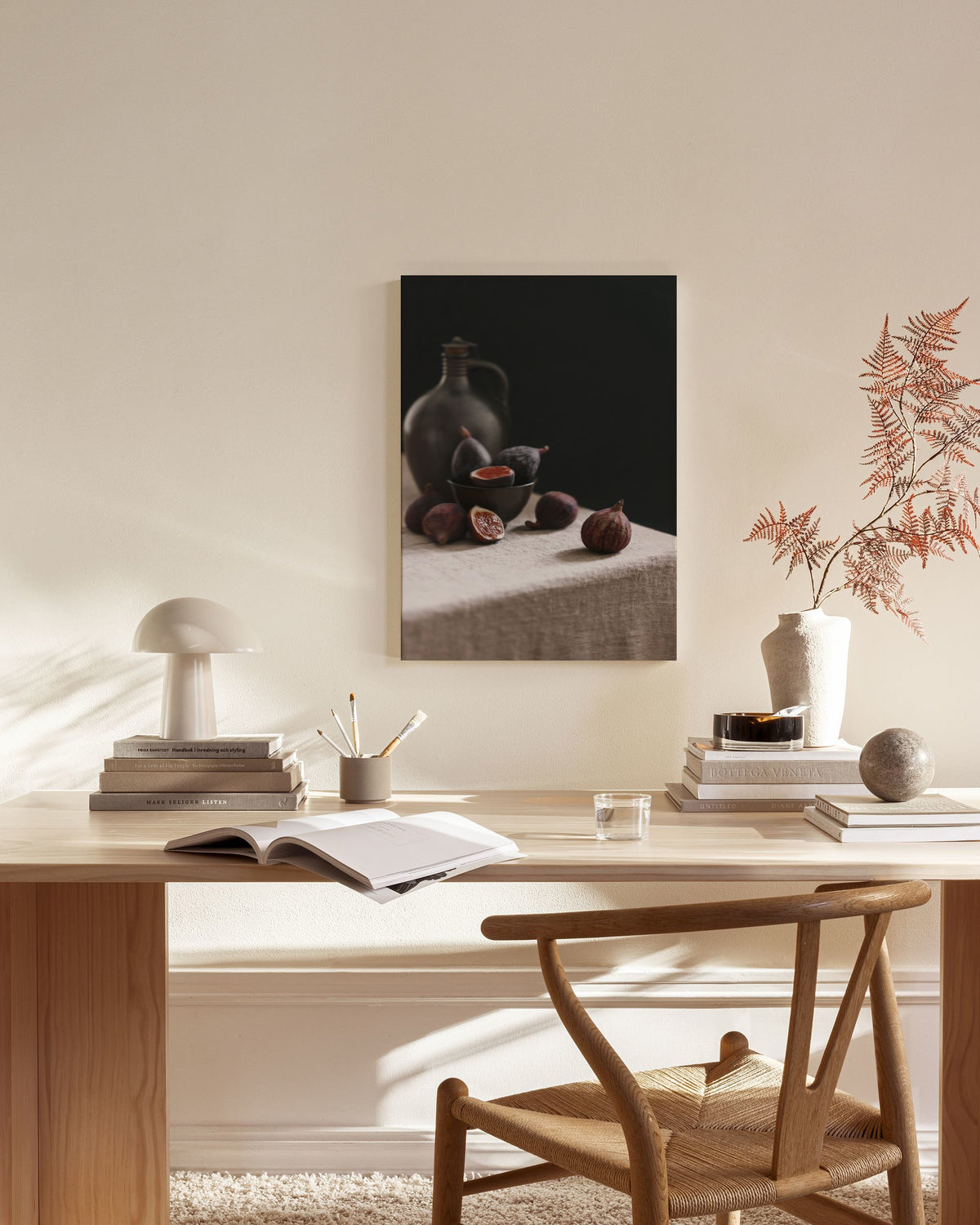 Fig Still Life Canvas print